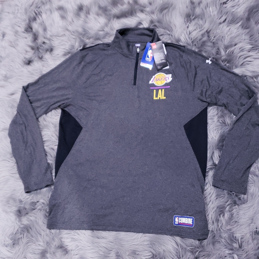Under Armour Lakers sweatshirt  1/4 zip up